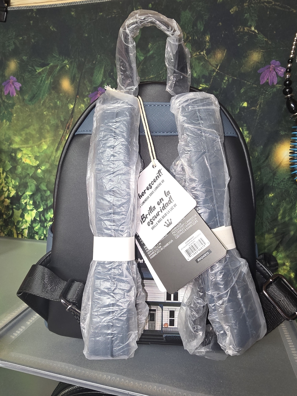 Loungefly Halloween Michael Myers Blue Mini Backpack - Picture 4 of 7